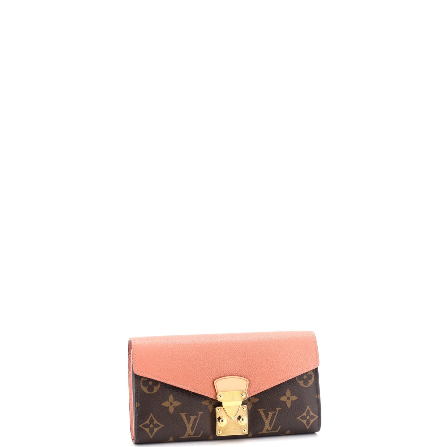 Louis Vuitton Pallas Wallet Monogram Canvas and Calfskin