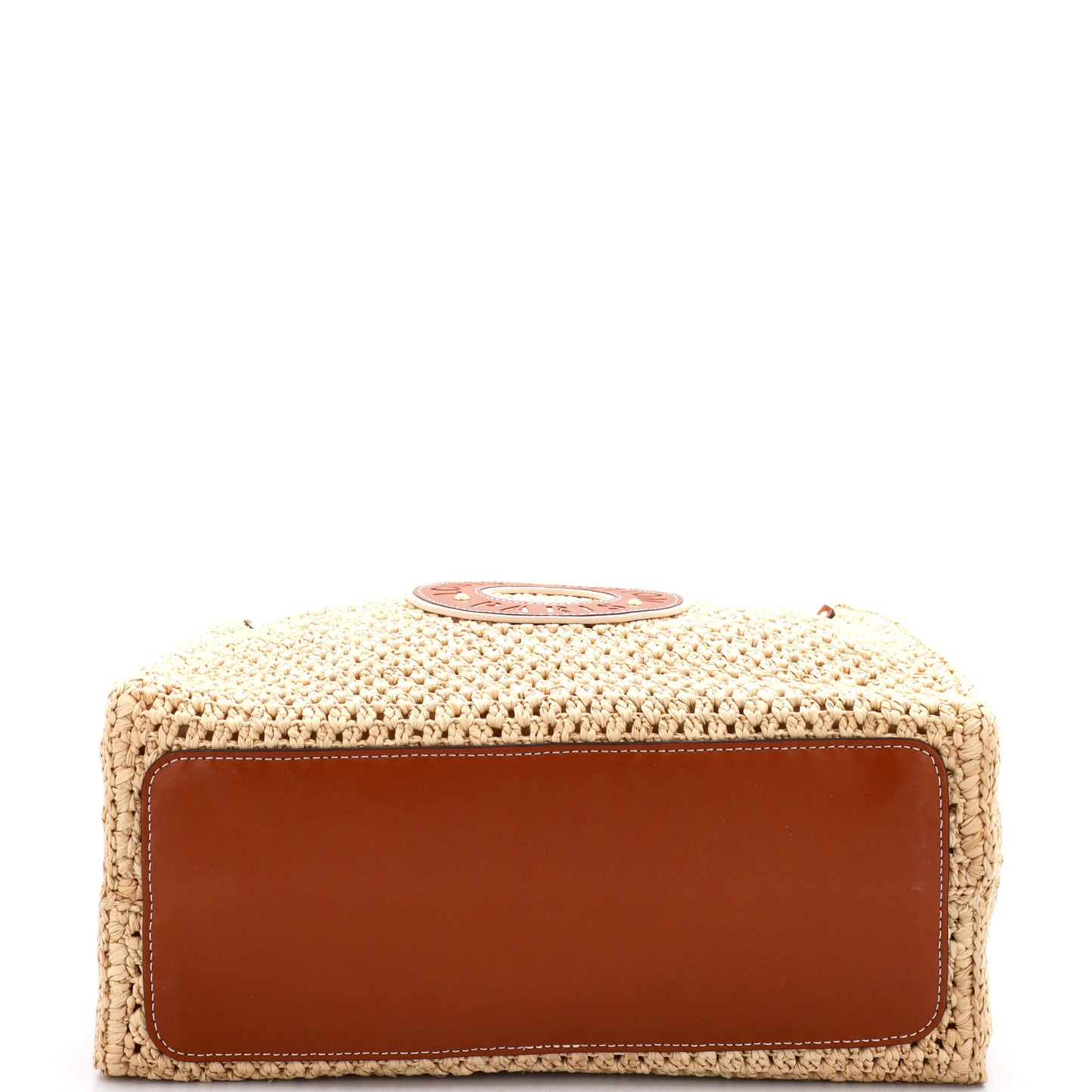 Louis Vuitton OnTheGo Tote Crochet Raffia with Leather MM