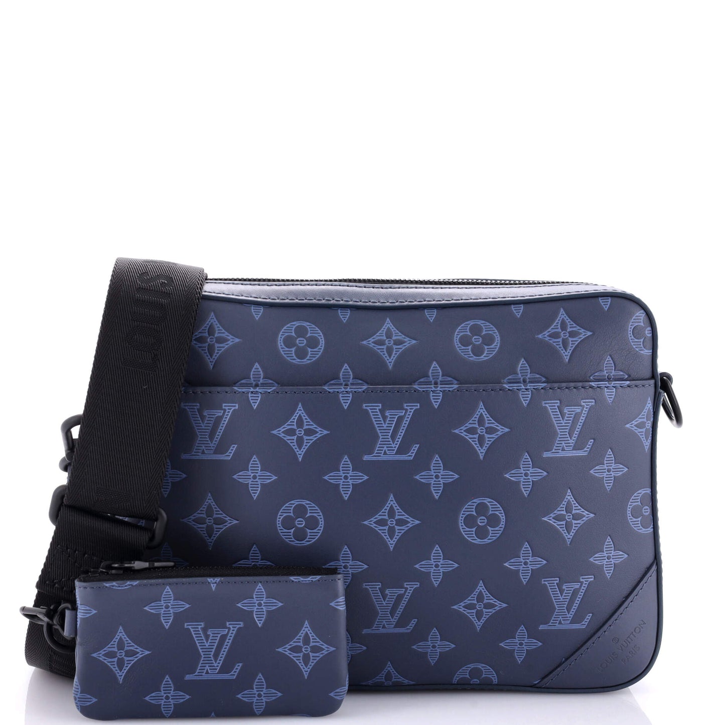 Louis Vuitton Duo Messenger Bag Monogram Shadow Leather