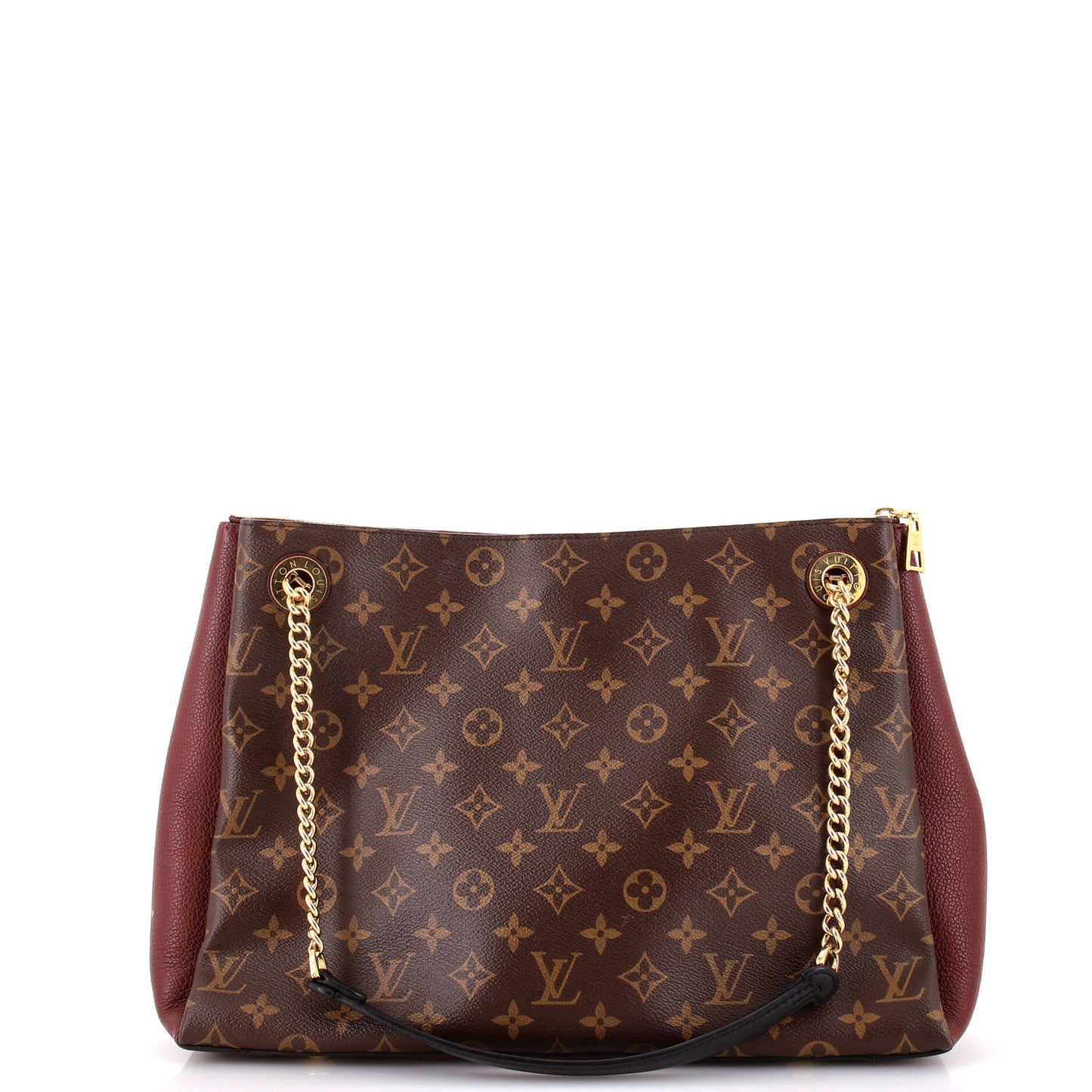 Louis Vuitton Surene Handbag Monogram Canvas with Leather MM