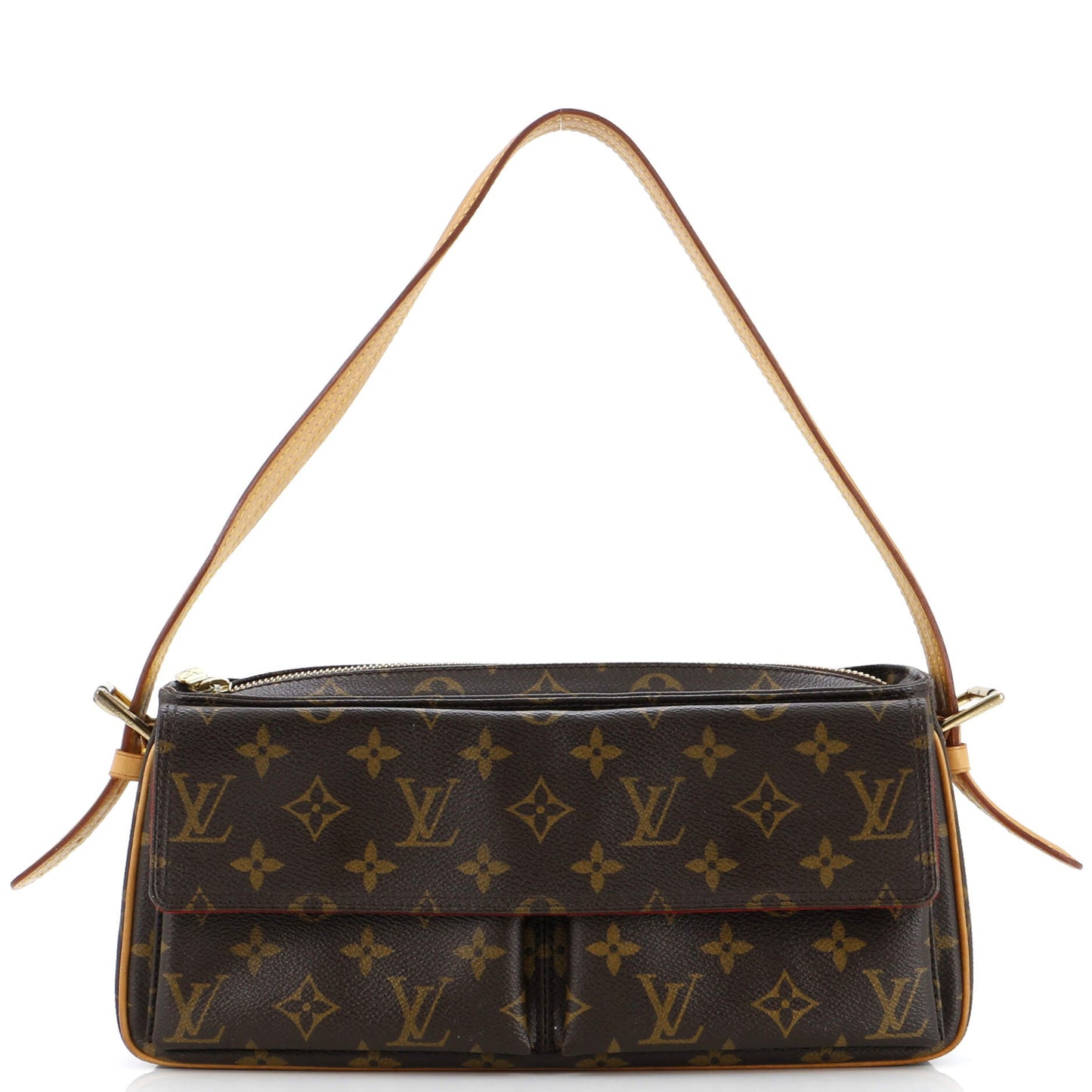 Louis Vuitton Viva Cite Handbag Monogram Canvas MM