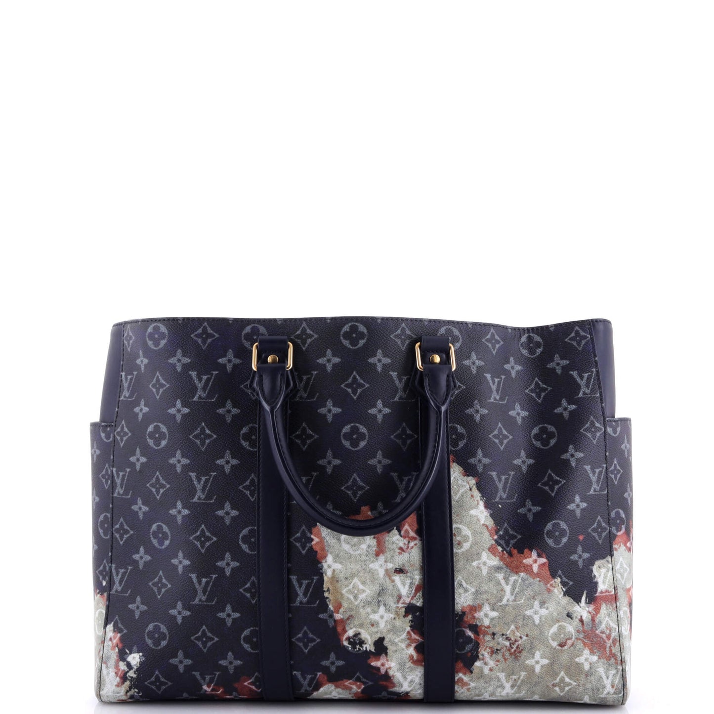 Louis Vuitton Sac Plat 24H Bag Monogram Bleach Canvas