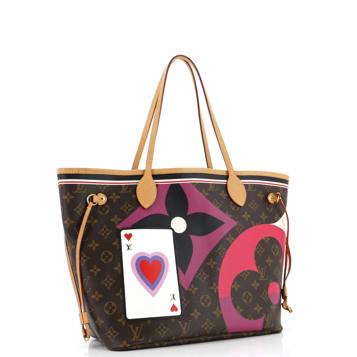 Louis Vuitton Neverfull NM Tote Limited Edition Game On Monogram Canvas MM