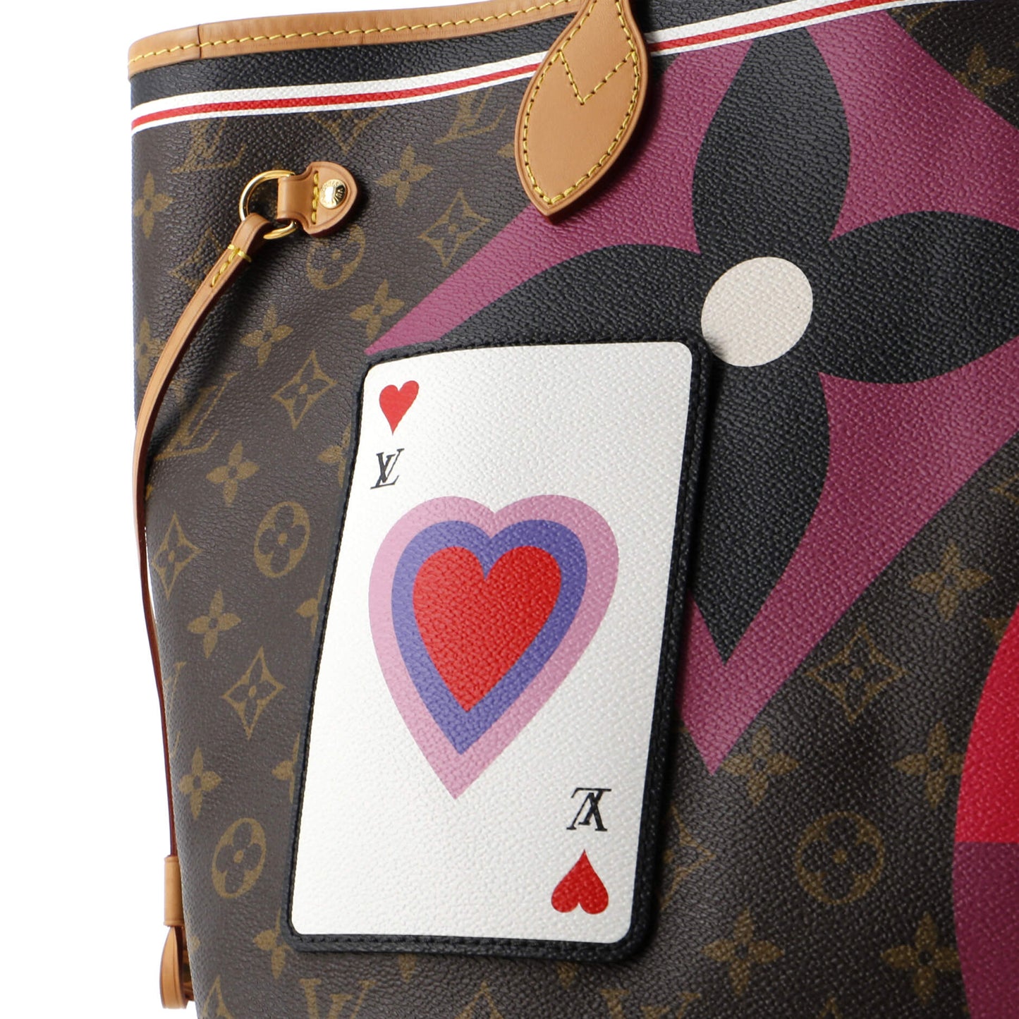 Louis Vuitton Neverfull NM Tote Limited Edition Game On Monogram Canvas MM