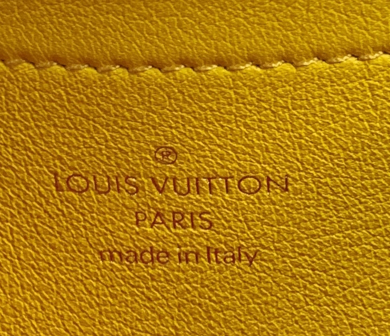 Louis Vuitton Utility Crossbody Bag Calfskin with Embossed Monogram Detail