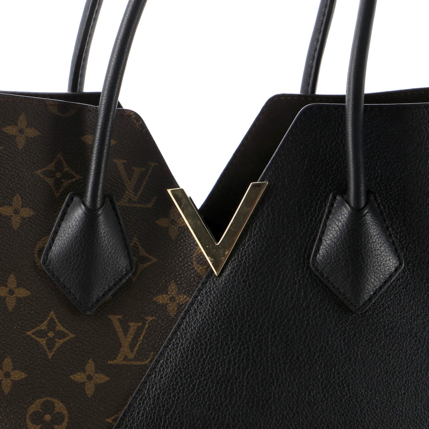 Louis Vuitton Kimono Handbag Monogram Canvas and Leather MM