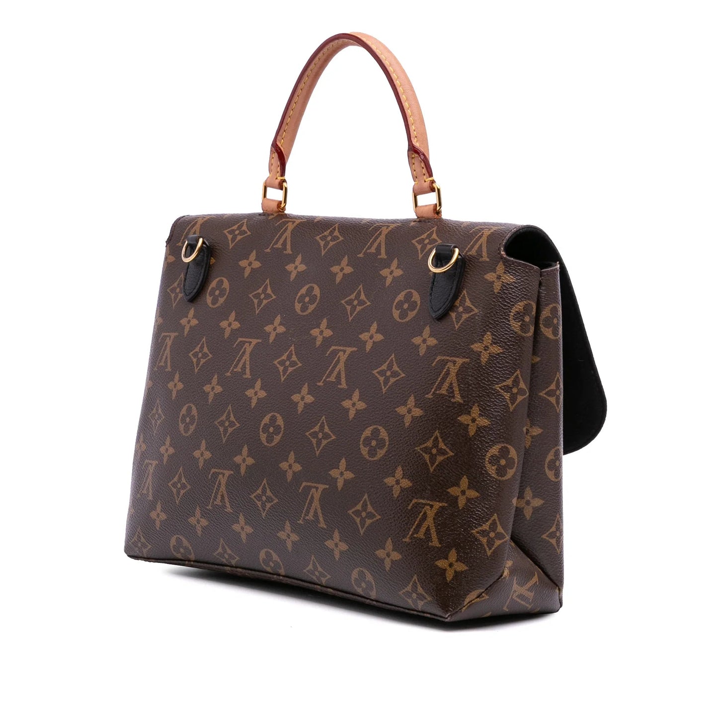 Brown Louis Vuitton Monogram Marignan Satchel