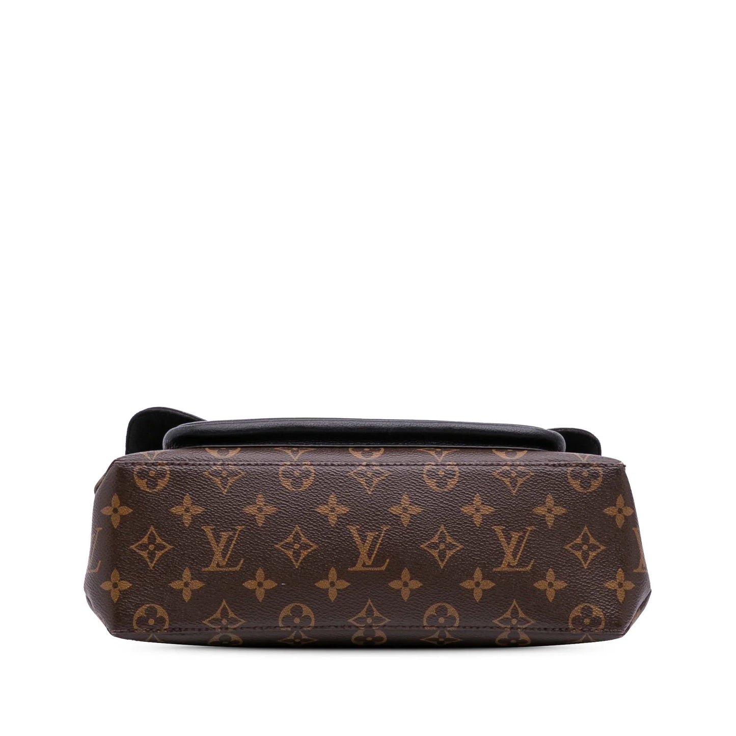 Brown Louis Vuitton Monogram Marignan Satchel