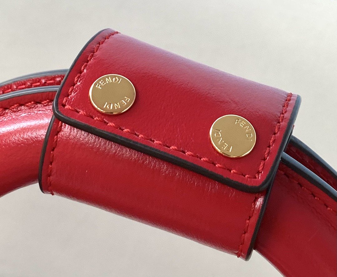Top QualityTop Quality Small FF Tote Shoulder Red Bag For Woman 30cm/12in