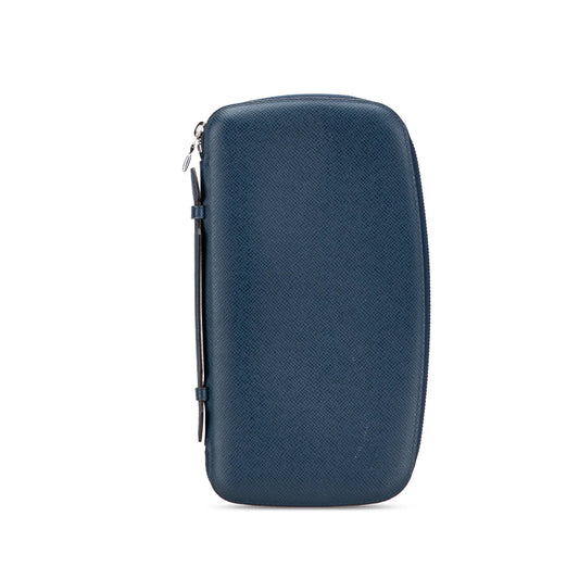 Blue Louis Vuitton Taiga Atoll Organizer