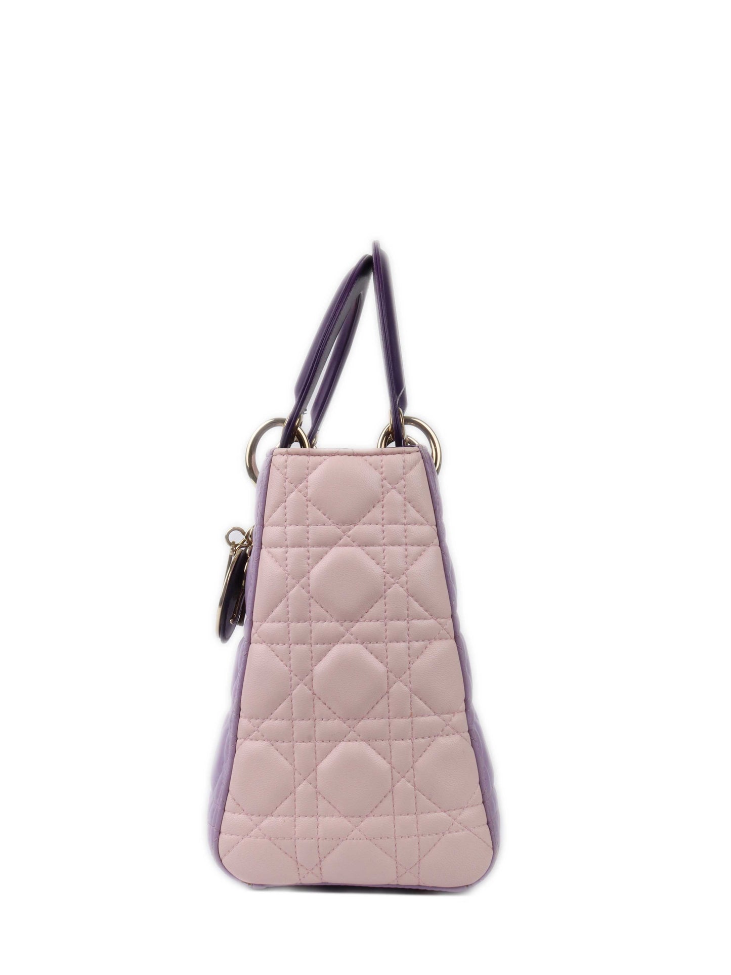 Dior Purple Lambskin Limited Edition Lady Dior.