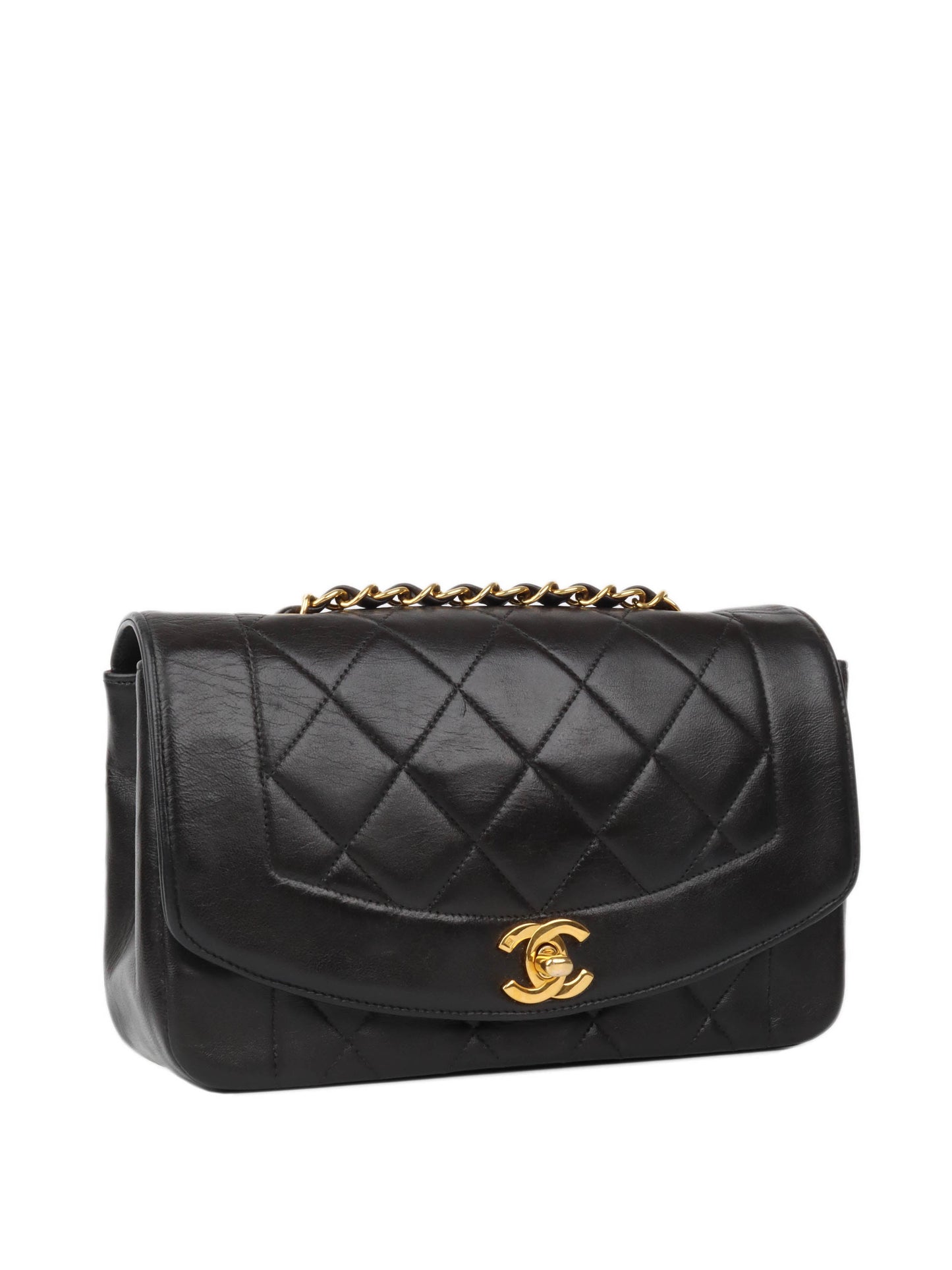 Chanel   Black Diana Flap Bag 24K GHW