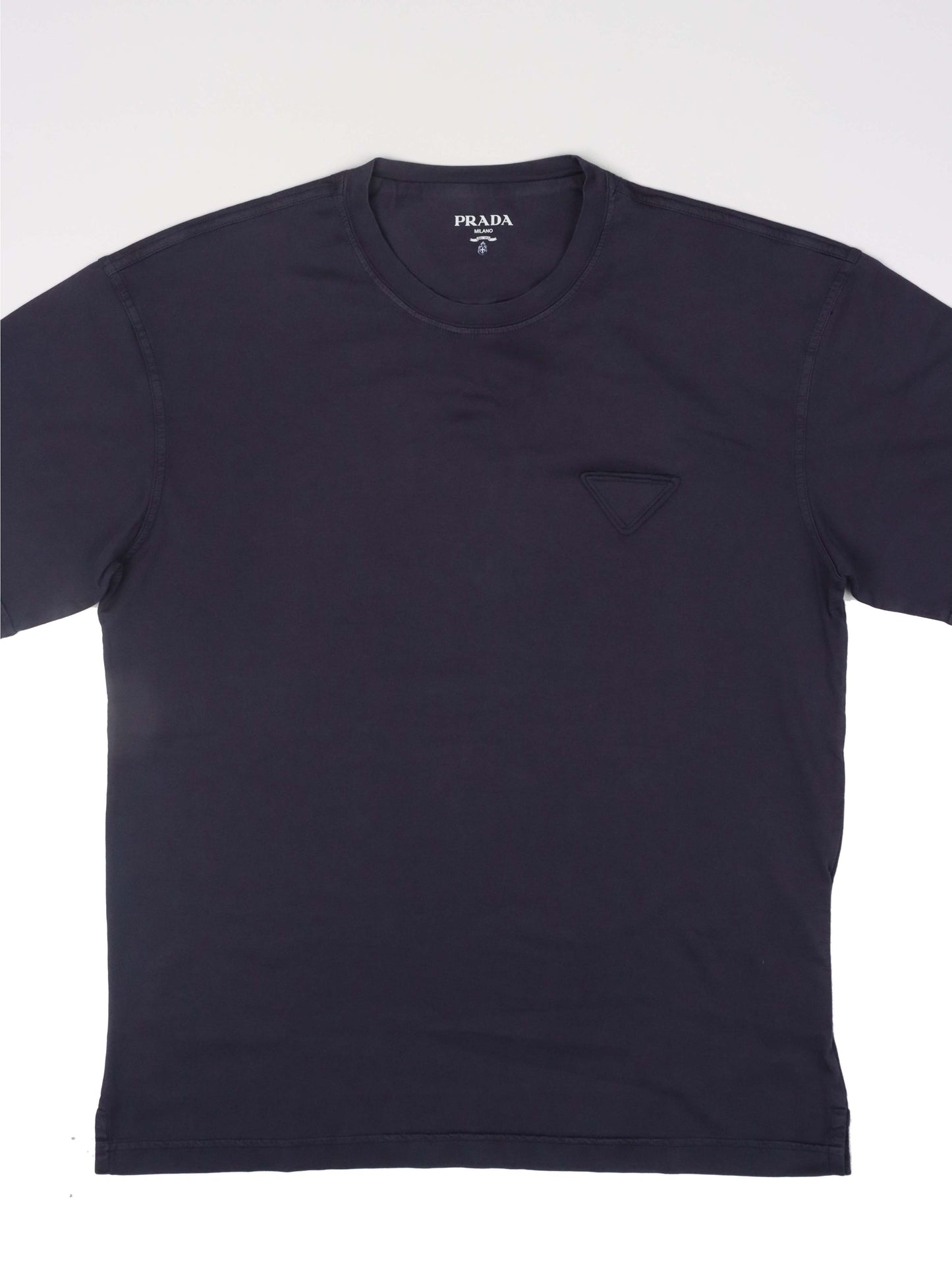 Prada Girocollo M/C Jersey Navy T-shirt.