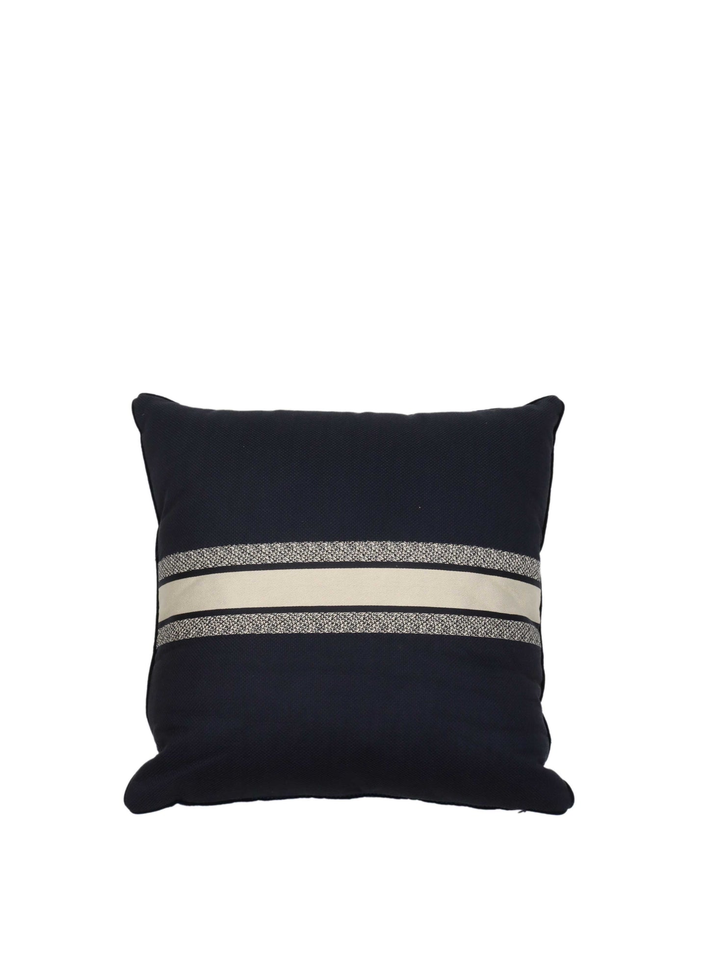 Dior Square Pillow in Navy.
