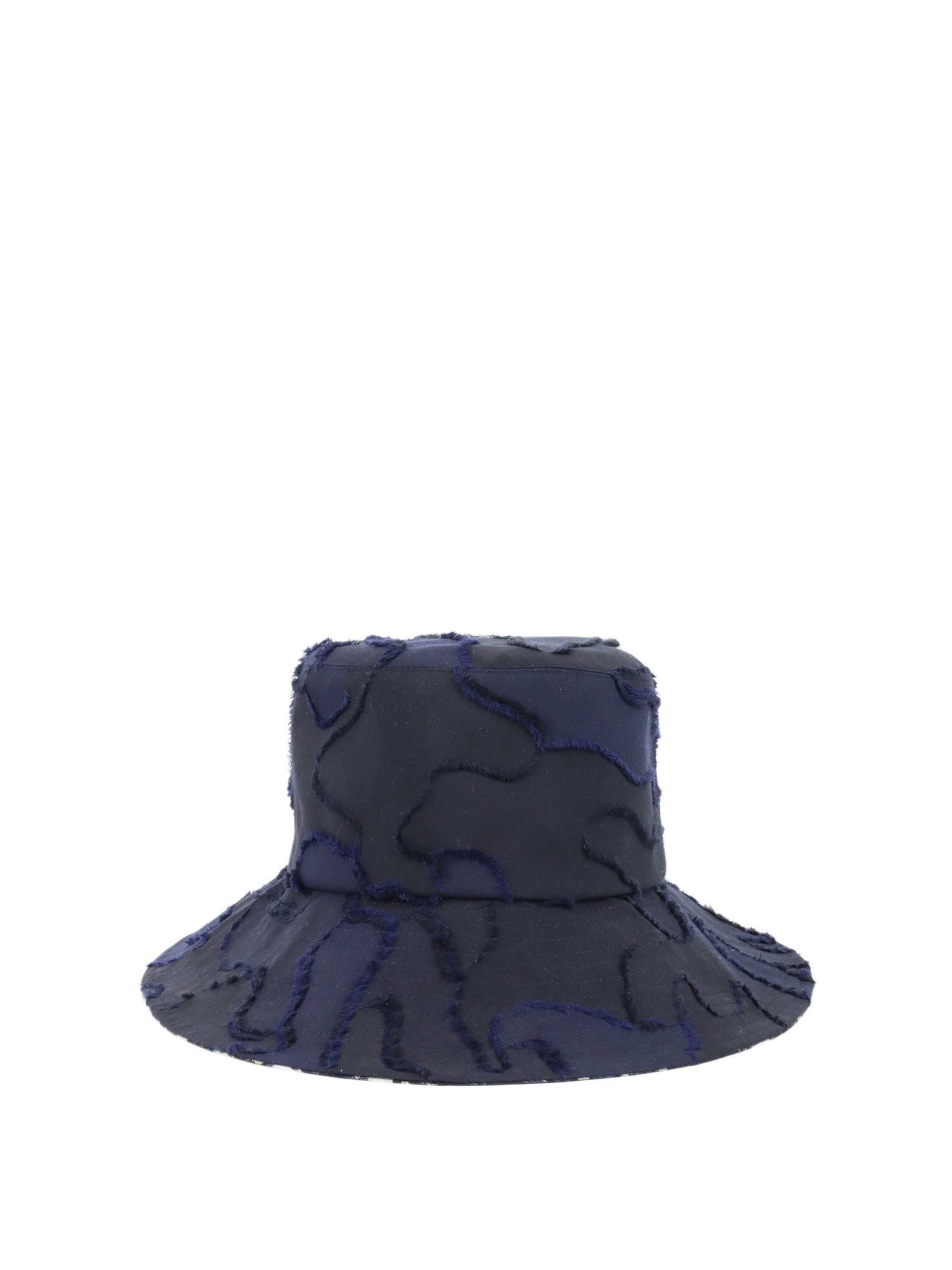 Dior Textured Blue Bucket Hat.
