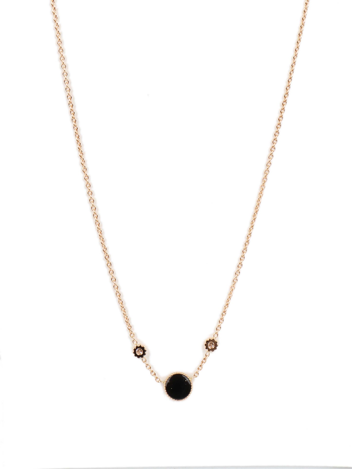 Dior Rose Gold Necklace with Star Motif.