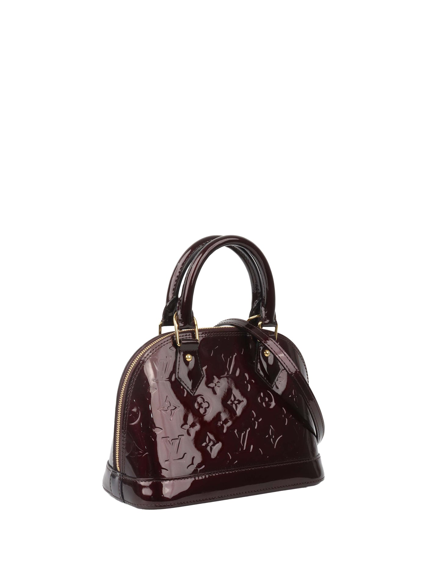 Louis Vuitton Vernis Alma BB Monogram Patent Leather.