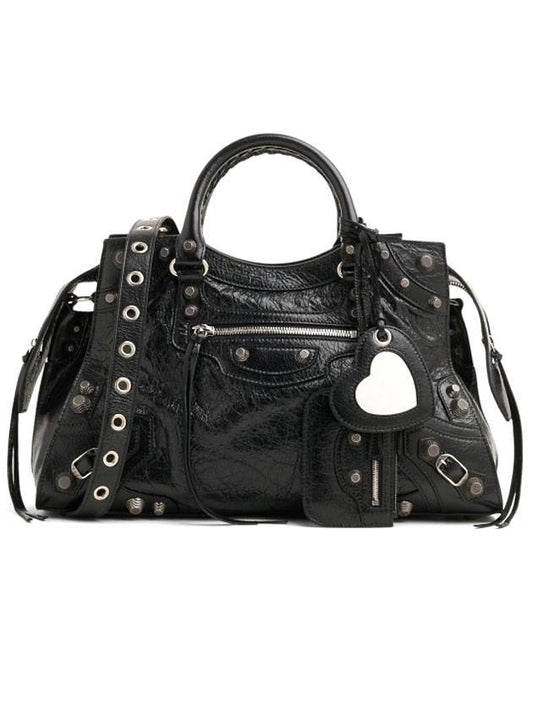 Luxury Balenciaga Trending 2025 Neo Cagole City Tote Bag Black