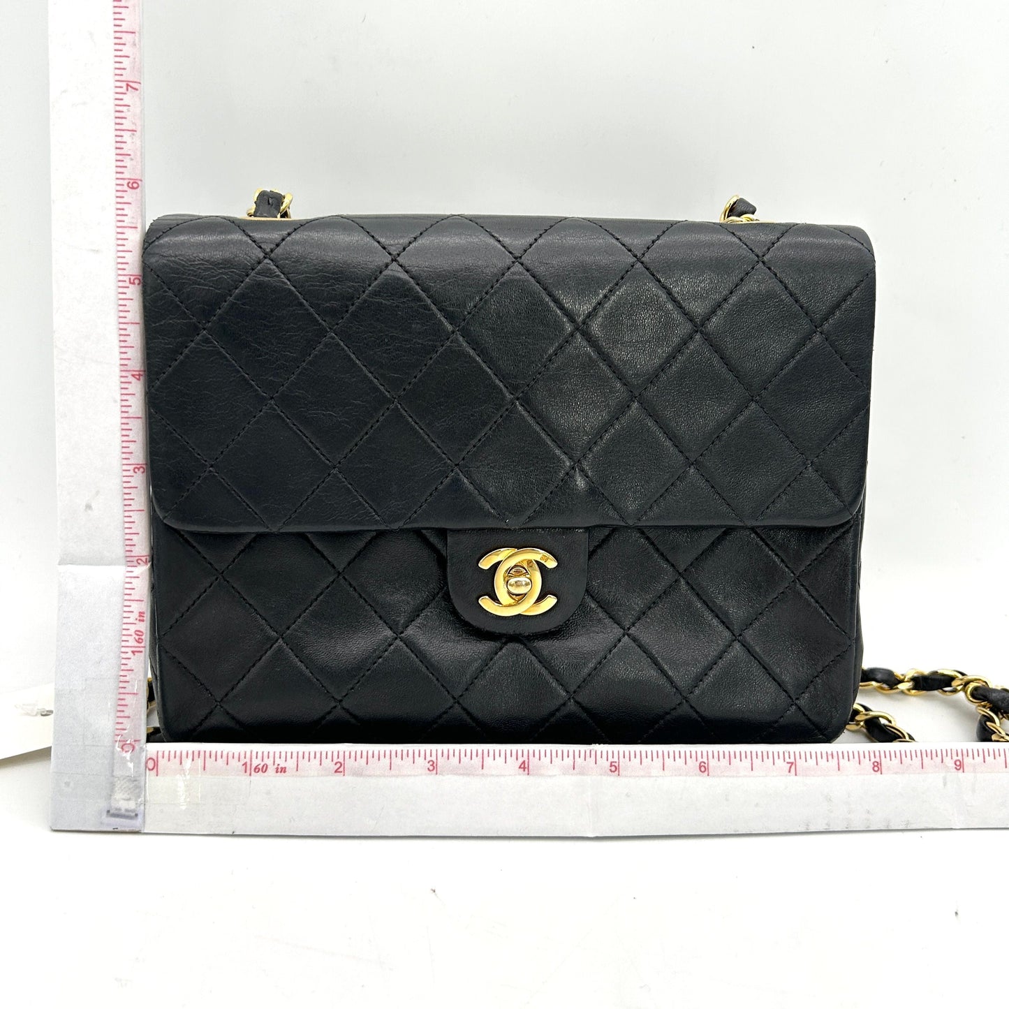 Chanel Classic Mini Square Flap Bag - Black Shoulder Bags, Handbags ch63346cc