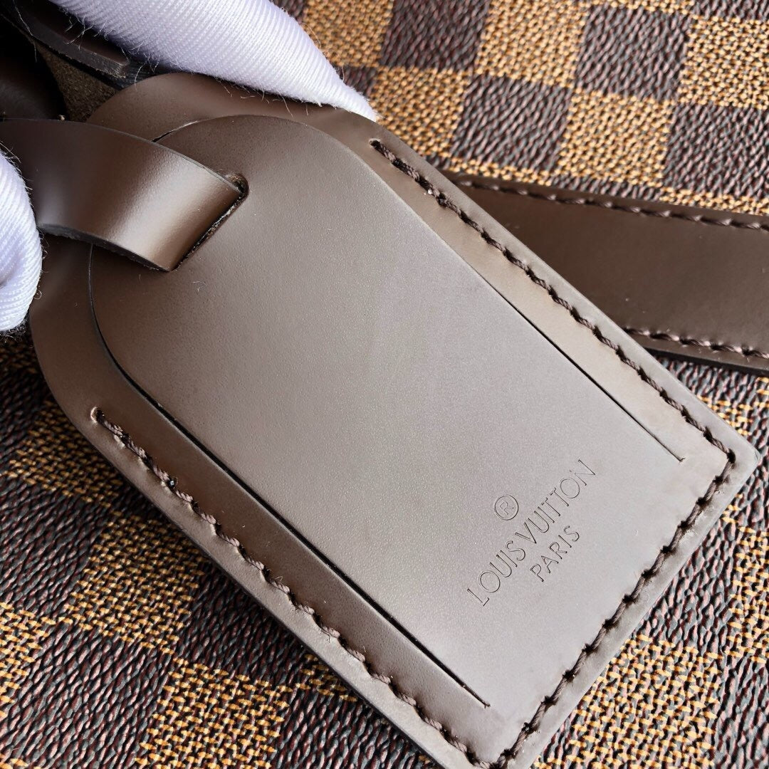 Top Quality Keepall Bandoulière 45 Damier Ebene Canvas For Women, WoBags 17.7in/45cm Top Quality N41428