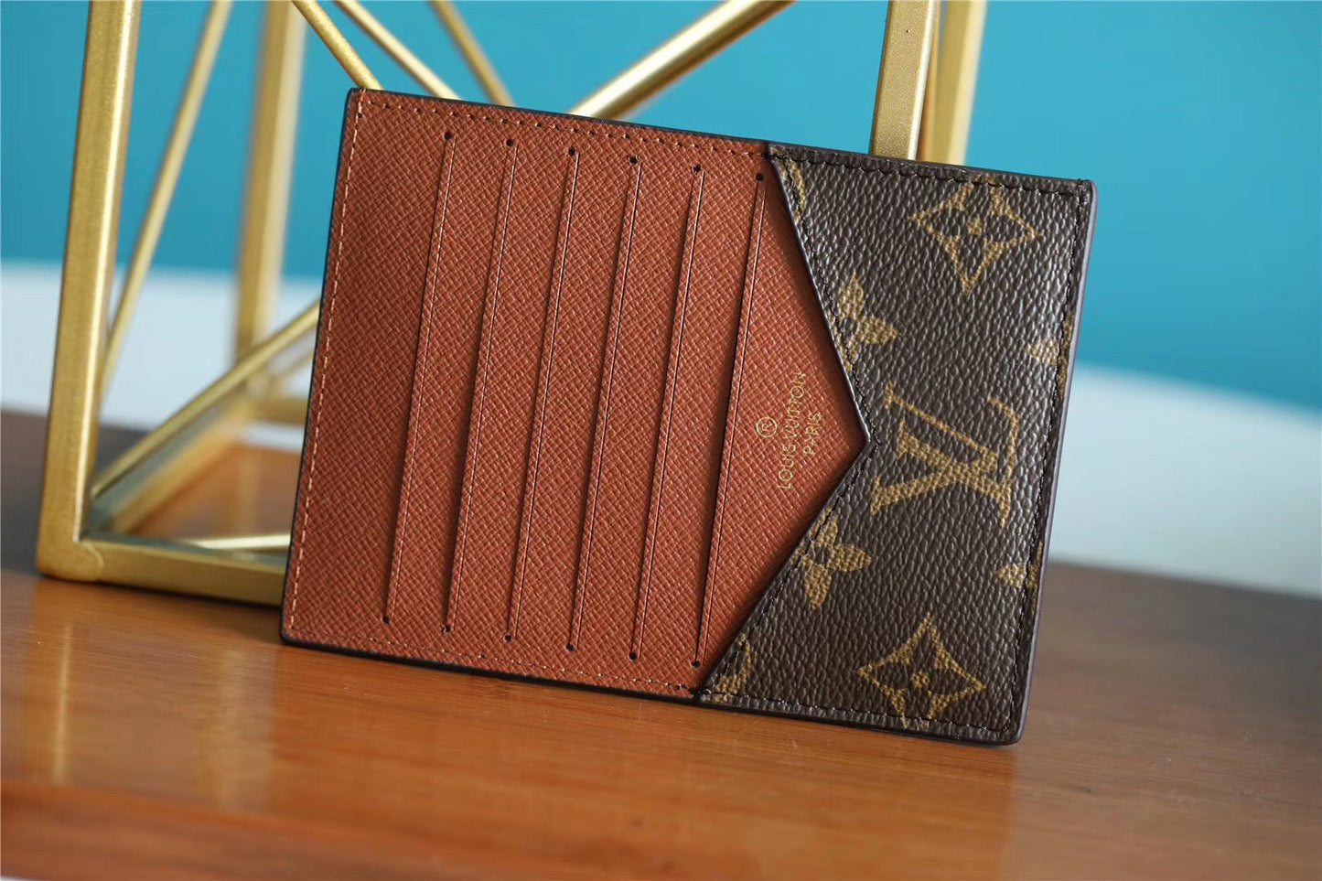 Top Quality ID Card Holder Monogram Canvas Brown For Men, Wallet 13cm Top Quality N60378