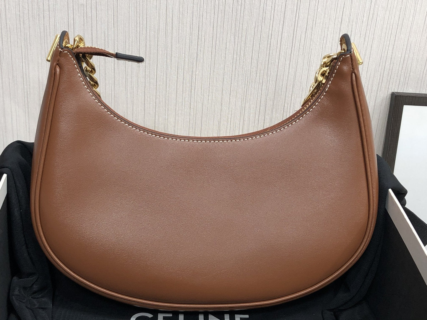 Top Quality Medium Ava Chain Brown For Women 10in/25cm 199583Top QualityQ.04LU