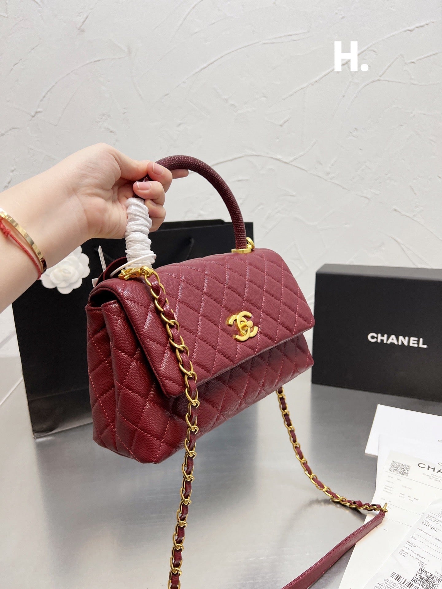 EN - New 1:1 rep  Top Quality CHL Bag 306
