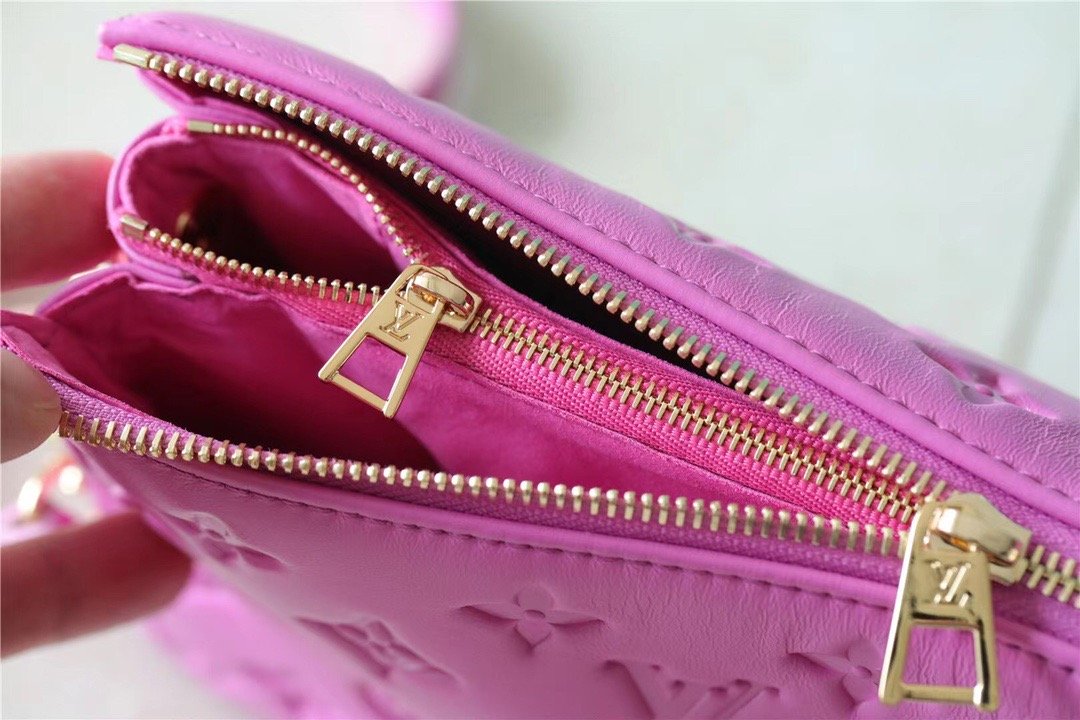 Top Quality Coussin BB Monogram Orchidee Purple For Women, Womens Bags, Shoulder And Crossbody Bags 8.3in/21cm Top Quality M59396