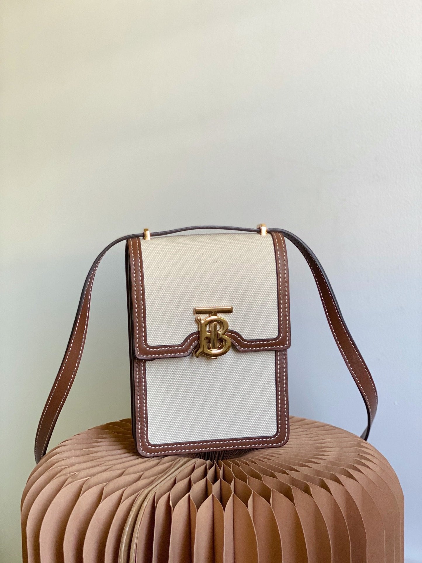 Top Quality Robin Bag Cotton Canvas Cream For Women, Bags 7.5in/14cm 80316491