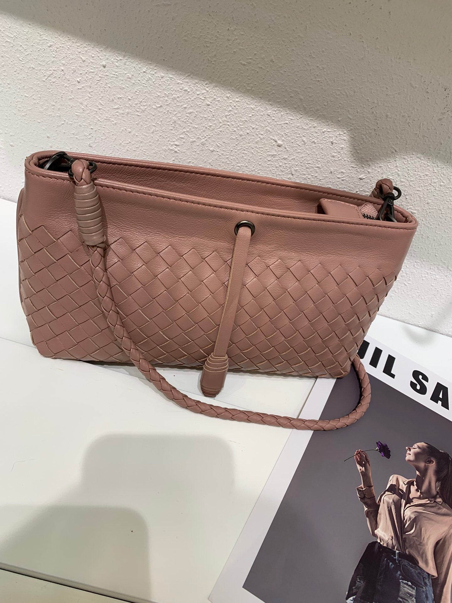 Top Quality Clutch Bag Brown, For Women, Bags 9.8in/25cm