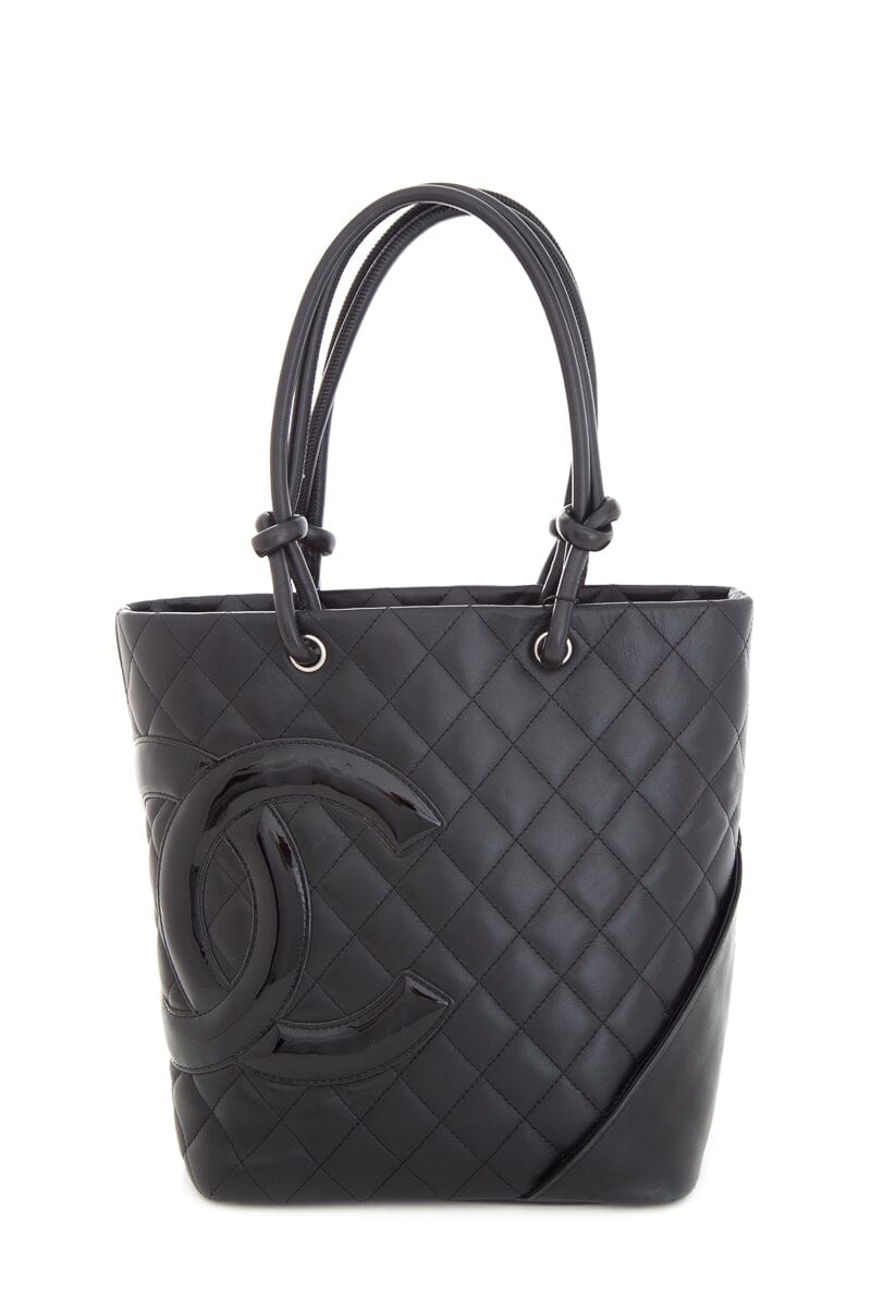 Chanel 2005/06 Black Ligne Cambon Quilted Handbag