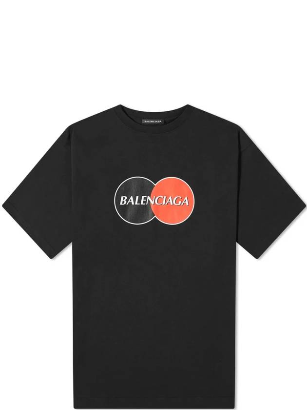 Luxury Balenciaga Trending 2025 Uniform Logo Short Sleeve T-Shirt Black