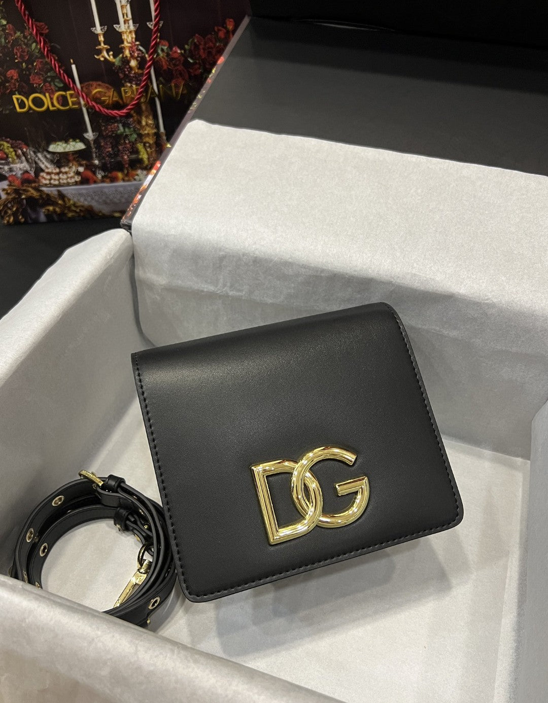 Top Quality Crossbody 3.5 Bag Black For Women 6.9in/18cm Top Quality Top Quality7037AW57680999