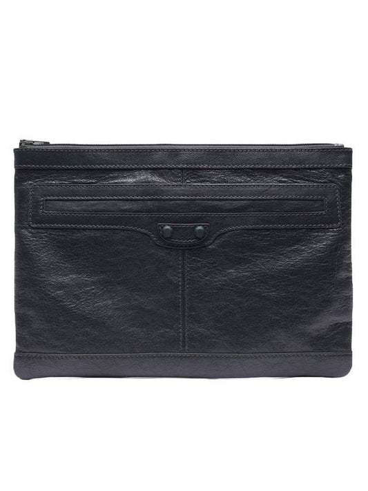 Luxury Balenciaga Trending 2025 Classic Clip Clutch Bag Grey