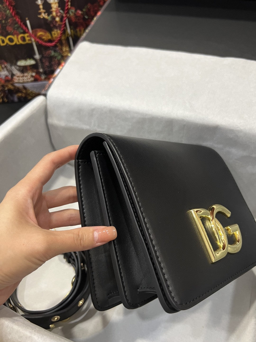 Top Quality Crossbody 3.5 Bag Black For Women 6.9in/18cm Top Quality Top Quality7037AW57680999