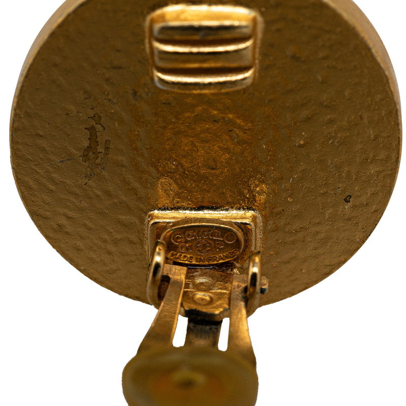 CHANEL COCOMARK EARLING GOLD RED MECKING LADY CHANEL CHANEL CHANEL COCOMARK EARLING GOLD RED MECKING LADY CHANEL