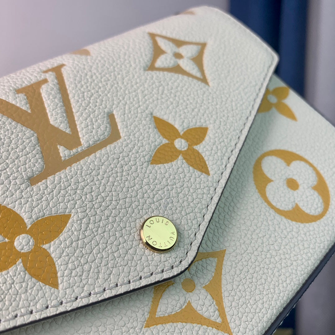 Top Quality Monogram Empreinte Pochette 21cm White