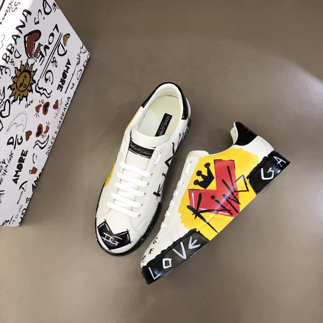 Top Quality Limited ETop Qualitytion Portofino Sneakers White For Men Top Quality Shoes