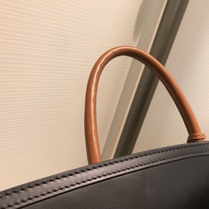 Top Quality Small  Check Society Top Handle Bag For Women, Bags 14.6in/37cm