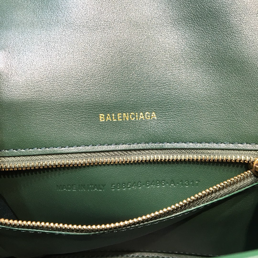 Top Quality Hourglass Small Handbag In Dark Green, For Women,  Bags 9in/23cm 5935461LRGM3011