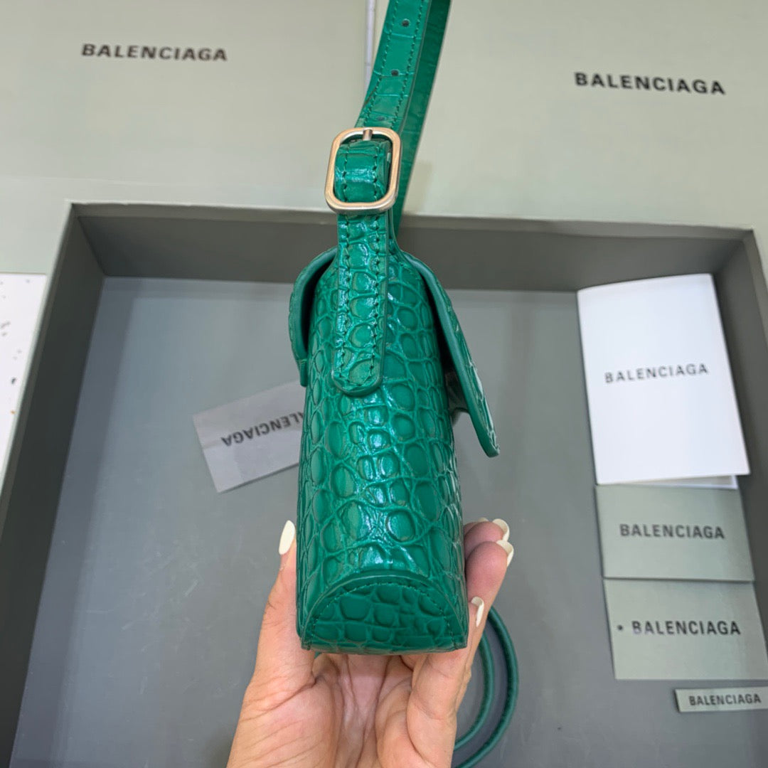 Top Quality XX Small Flap Bag Box Green, For Women,  Bags 10.6in/27cm 6956452108Y3613