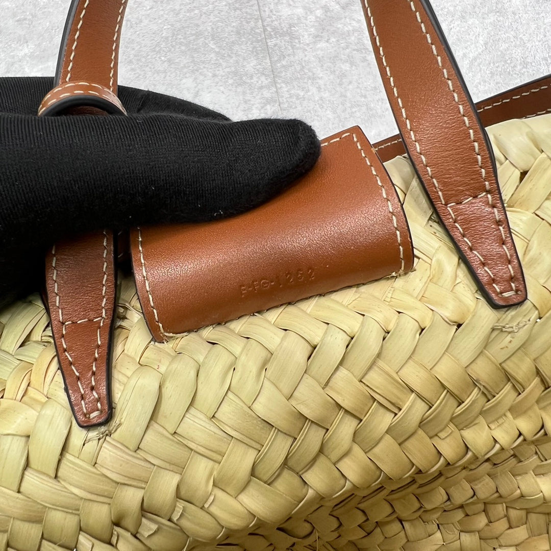 Top Quality Teen Triomphe Classic Pannier Tote Tan For Women 8in/20cm