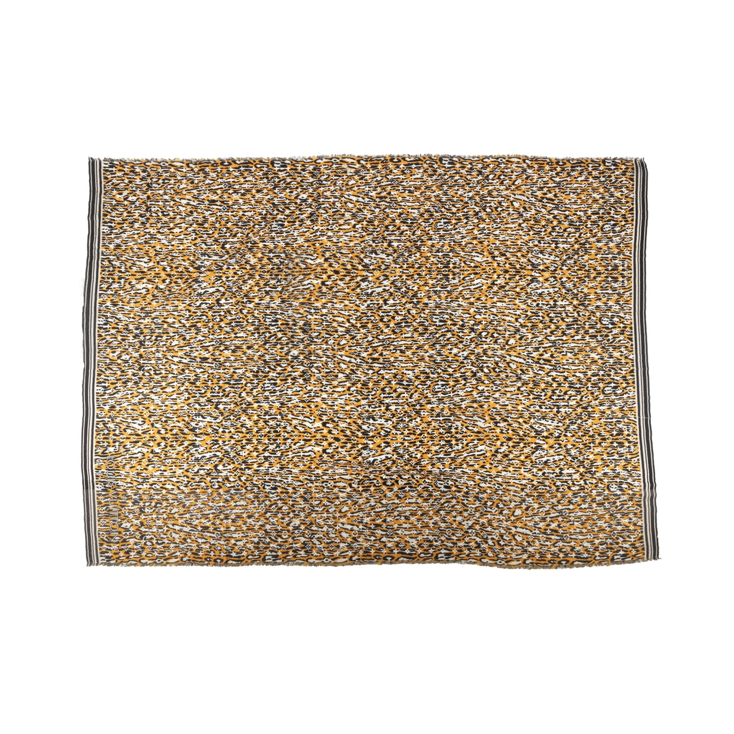 LOUIS VUITTON Louis Vuitton Monogram Jungle Print Scarf
