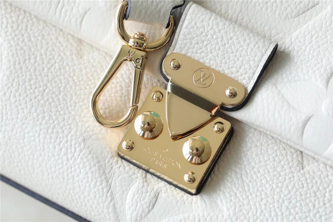 Top Quality Madeleine MM Monogram Empreinte Creme Beige For Women,  Shoulder and Crossbody Bags 11.8in/30cm Top Quality