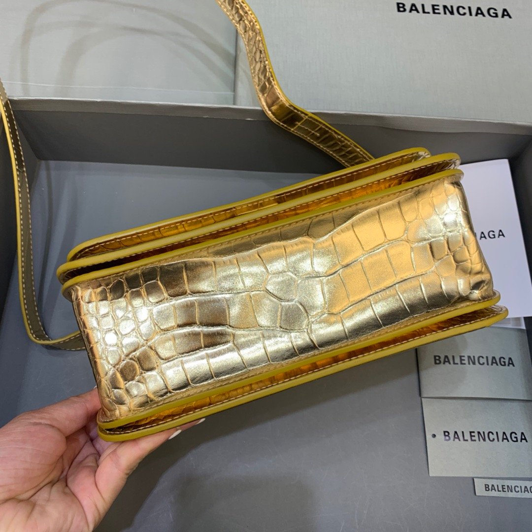 Top Quality Gossip Small Shoulder Bag Gold, For Women,  Bags 9.1in/23cm