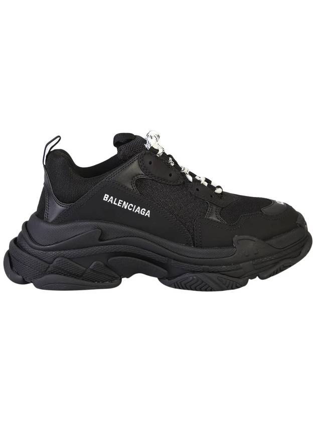 Luxury Balenciaga Trending 2025 Triple S Low Top Sneakers Black