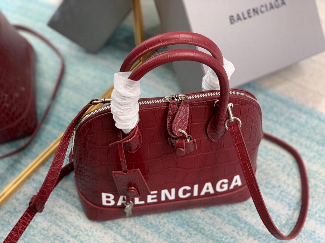 Top Quality Ville XXS Handbag In Dark Red, For Women,  Bags 8.6in/22cm