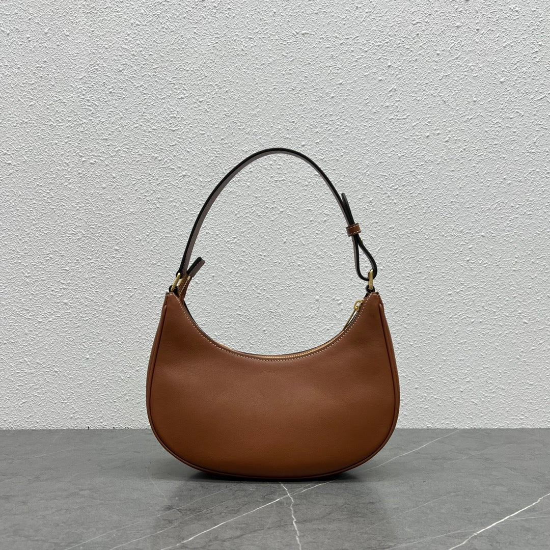 Top Quality Ava Bag With Triomphe Embroidery Tan For Women 9in/23cm 193953EFS.04LU