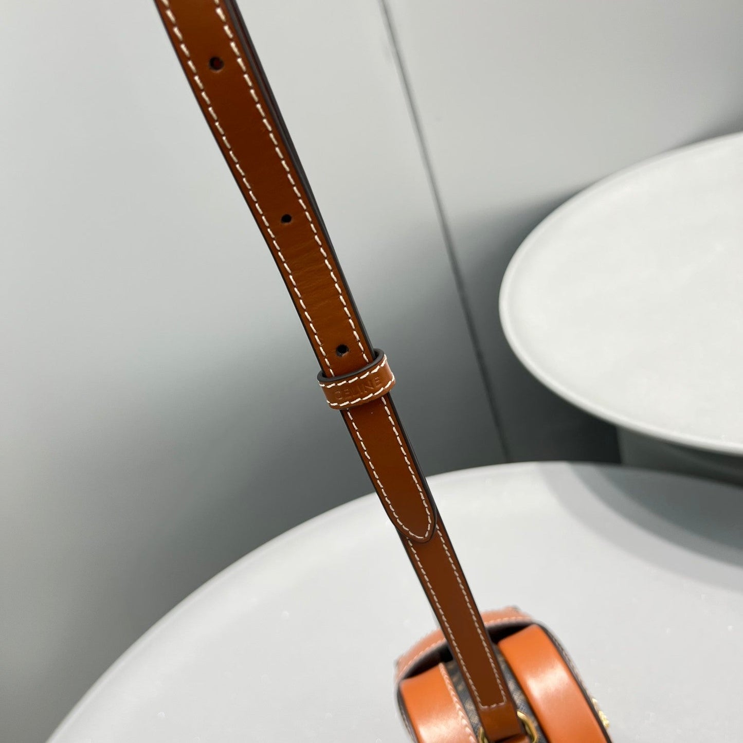 Top Quality Heart Tambour In Triomphe Canvas Tan For Women 6in/15cm 198212BZJ.04LU