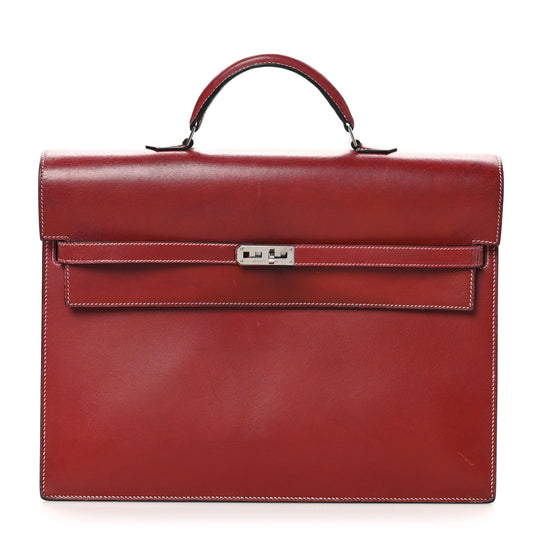 Hermes Box Kelly Depeche 38 Rouge H